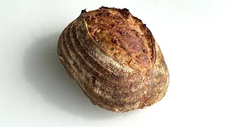 Хлеб на закваске с семечками и 30% спельты. Подробный рецепт