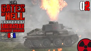 Gates of Hell: Liberation | Conquest Enhanced | USA - #02 🦅 Let´s Play Deutsch