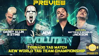 Sting's Final Stand! Shocking Predictions for AEW Revolution 2024!