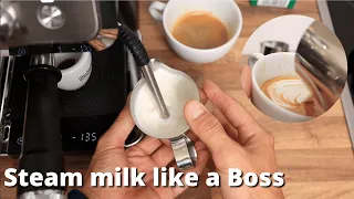 How to Steam Milk for Latte Art on the Delonghi La Specialista