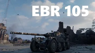 PANHARD EBR 105 It was a good fight +4K DMG - world of tanks complete 4K