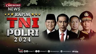 BREAKING NEWS - Arahan Presiden Jokowi & Kenaikan Pangkat Jenderal Prabowo di Rapim TNI Polri 2024