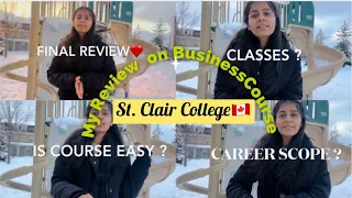 My Journey of studying from St. Clair College | International Business Management | Business Course