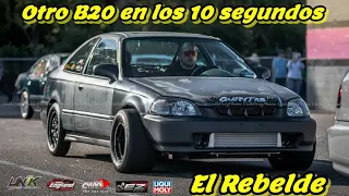 Civic El Rebelde B20 Turbo Stock Motor (low budget set up)