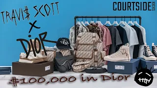 TRAVIS SCOTT x DIOR COLLECTION UNBOXING AND REVIEW!!! - OVER $100,000 IN EXCLUSIVE DESIGNER