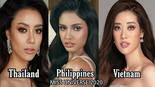 Miss Universe Thailand, Philippines and Vietnam 2020 in their Swimsuit and Evening Gown | Go SE Asia