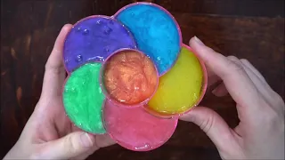 Satisfying Slime Mixing Video! Make DIY Slime relaxing, glitter Into Slime