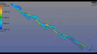 Ansys Fluent: Simulating a Tesla Valve