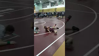 Me wrestling and beating a cry baby