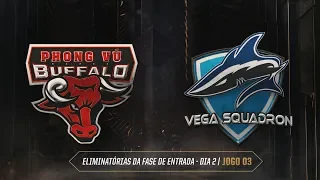 MSI 2019: Eliminatórias Fase de Entrada - Dia 2 | Phong Vũ Buffalo x Vega Squadron (Jogo 3 - 07/05)