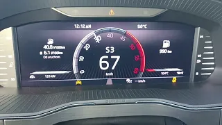 Skoda Superb 3  TDI acceleracion/przyspieszenie 0-100