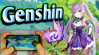 Testing the game/GENSHIN IMPACT/testing on a weak phone/XIAOMI MI A2 LITE/40FPS