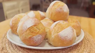 Easy dinner rolls,  quick  recipe @thesardiniasmile7461