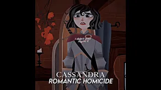 Cassandra - "in the back of my mind, you died" | #edit #tangled #tangledtheseries #disney