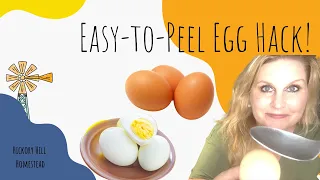 Egg hack: How to make fail-proof easy to peel eggs!