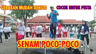 SENAM POCO-POCO GERAKAN TERBARU MUDAH DIIKUTI COCOK UNTUK PESTA.