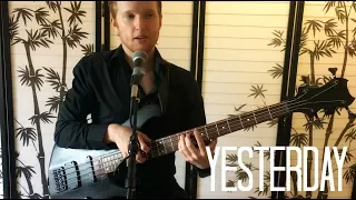 Bass Tapping and Vocals - Yesterday - Cover by Charles Berthoud