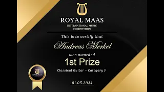 Royal Maas International Music Competition 2024 (Final Round) - Guitar, Andreas Merkel, Germany