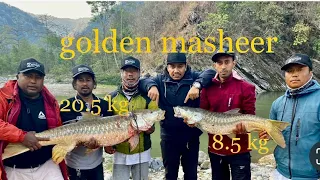 golden masheer fishing in nepal (gulmi)