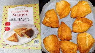 Air Fry Butter Milk Scone Recipe, With Korean Butter Milk Scone Mix