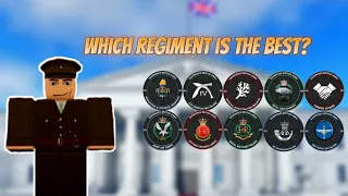 Which Regiment Is The Best? (Sharkuses' British Army) (ROBLOX)