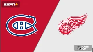 Canadiens vs Red wings 2024 non playoffs all goals round 1
