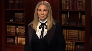 Barbra Streisand acceptance speech for "The Justice Ruth Bader Ginsburg Woman of Leadership Award"