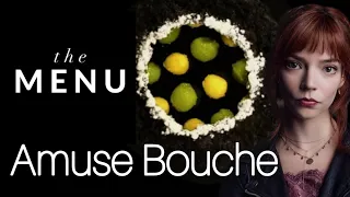 AMUSE - BOUCHE recipe inspired by THE MENU | Fine Dine at Home