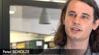 Interview at CIRM : Peter Scholze