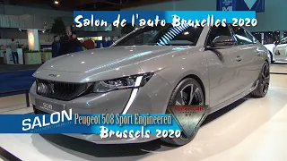 2021 Peugeot 508 Sport Engineered Interior Exterior Salon de l'auto bruxelles 2020 Brussels