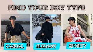 Find your boy type ✨🎀🫧 #boytype #aesthetic #quiz #funquiz