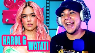 REACCIÓN a KAROL G - WATATI (feat. Aldo Ranks) [Official Music Video]