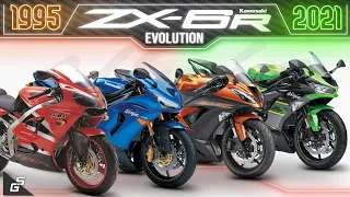 The Evolution of Kawasaki Ninja ZX-6R / Ninja 636