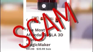 3D Printer for $20.99?! No. It's a scam.