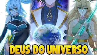 Ele Reencarnou em um ISEKAI como um DEUS com o Poder de RECRIAR O UNIVERSO | Resumo Manhwa