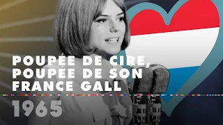 POUPÉE DE CIRE, POUPÉE DE SON – FRANCE GALL (Luxembourg 1965 – Eurovision Song Contest HD)