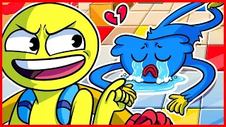 HUGGY WUGGY SAD & BAD PLAYER! Sad Story Happy Ending - Poppy Playtime Animation #15