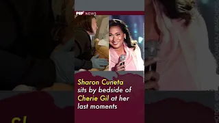 Sharon Cuneta sits by bedside of Cherie Gil during her last moment #shorts
