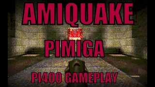 AmiQuake Running On Raspberry PI 400 With PIMIGA Motherfracker Edition