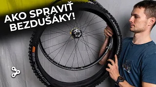 Ako pripraviť BEZDUŠOVÉ KOLESO S VLOŽKOU? | BIKE MISSION