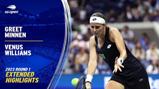 Greet Minnen vs. Venus Williams Extended Highlights | 2023 US Open Round 1