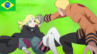 🇧🇷DELTA Invade KONOHA e enfrenta NARUTO - KAWAKI e Boruto treinam