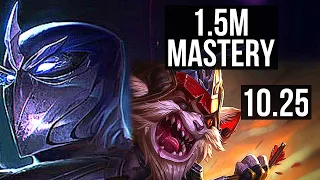 SHEN vs KLED (TOP) | 4/0/2, 1.5M mastery, 300+ games | BR Diamond | v10.25