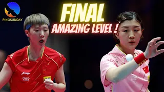 (final) Wang Manyu VS Chen Meng