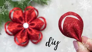 МК НОВОГОДНИЕ ИГРУШКИ НА ЁЛКУ из фоамирана СВОИМИ РУКАМИ🎄DIY Christmas Ornaments 🎄CRAFTS IDEAS