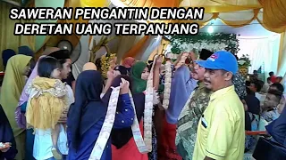Acara Saweran Pernikahan Adat Serang Banten