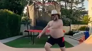 jack Black dancing to take on me