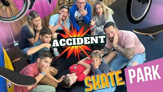 ACCIDENT AU SKATEPARK ! ON FINIT AUX URGENCES !