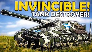 I Built An INVINCIBLE TANK DESTROYER In Sprocket Tank Design!