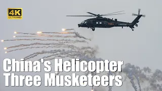 Three Musketeers of China's Helicopter